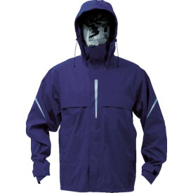 TRUSCO ベンチレーション（通気口）付レインスーツ ネイビー LL TRW360-55-LL 【856-4320】
