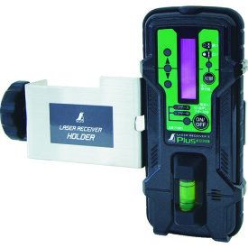 シンワ 受光器＿レーザーレシーバー＿2＿Plus＿グリーン用＿ホルダー付 71501 【859-5094】