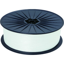 トラスコ中山 TRUSCO ドローン用パイロットロープ PP4mm 長さ500m ボビン巻き ホワイト D-ROPE4500-W 【161-2268】