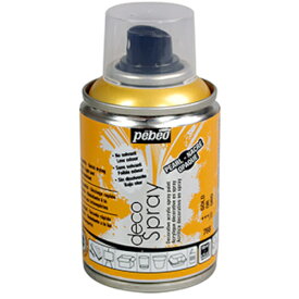 ペベオ・ジャポン Pebeo デコスプレー 100ml マット色 パール色 ゴールド 093768 【538-2763】