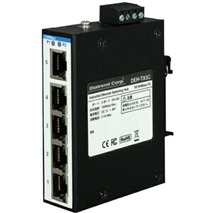 �_�C���g�����h Diatrend �Y�Ɨp�C�[�T�l�b�g�X�C�b�`���O�n�u 100Base�|TX�^�C�v DEH-TX5C �y581-7299�z