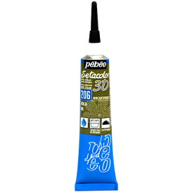 ペベオ・ジャポン Pebeo セタカラー3Dブロードパール20mlNO．206ゴールド 557206 【607-4435】