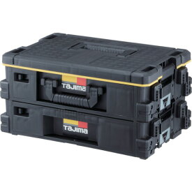 【夏到来★超限定クーポン】タジマ 連結機能搭載 セフ引出しボックス2段セット TBHBOX2 TB-HBOX2 【624-7972】