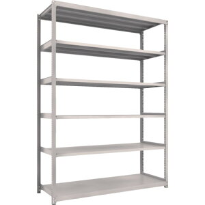 �g���X�R���R TRUSCO �X�`�[�����b�N M2�^�y���ʒI 1760×880×H2400 6�i �P�� �l�I�O���[ M2-8696 �y645-5029�z