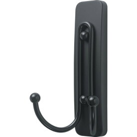 スリーエム ジャパンコンストラクション＆ホームインプルーブメントマーケット 3M コマンドダブルフック マットブラック CMD-WM 【654-7795】
