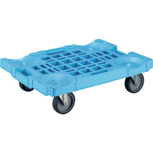 岐阜プラスチック工業 RISU 折り畳みコンテナ用樹脂平台車 627723 ピタキャリ502 RS5337SS2 【684-4488】