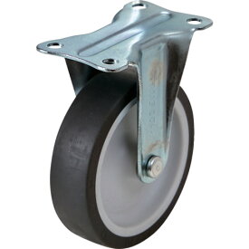 トラスコ中山 TRUSCO プレート式固定G付きキャスターφ75 オフホワイト TYER-75ELG-WC-OW 【819-1146】