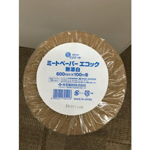 �G���G�[�� �~�[�g�y�[�p�[���[���^�C�v �G�R�b�N���Y�� 600mm×100m 703541 �y425-0941�z
