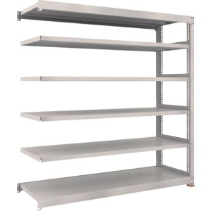 TRUSCO �X�`�[�����b�N M5�^���ʒI 1200×721×H2100 6�i �A�� �Ɛk�����x�[�X�t �l�I�O���[ �l�I�O���[ M5-7476BSFC NG �y692-2235�z