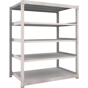 TRUSCO �X�`�[�����b�N M5�^���ʒI 1800X571XH2400 5�i �P�� �Ɛk�����x�[�X�t �l�I�O���[ �l�I�O���[ M5-8665SFC NG �y692-4789�z