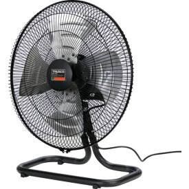 TRUSCO 全閉式工場扇 ジェネラルファン［［R2］］“大風量” 据置きタイプ アルミハネ AF-45A 【694-1896】