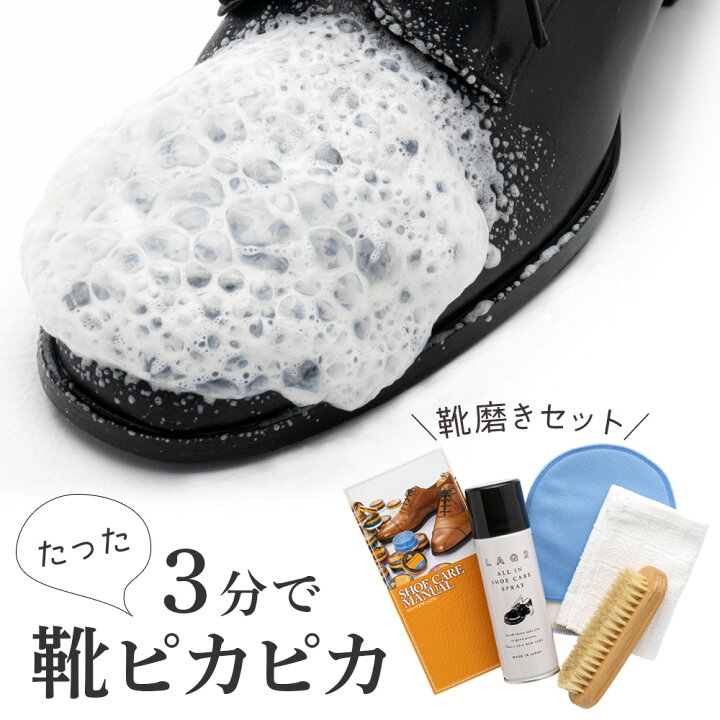 楽天市場 シューケアセット Jewel お手軽 簡単 靴磨きセット Brin ブリン クリーナー ミット ブラシ 布等4点入り 簡単靴磨き シューズケア スムースレザー 手入れ セット 革靴 革製品 スニーカー 革 お手入れ 手入れセット 男性 女性 心晴れる靴ケア オレンジヒール