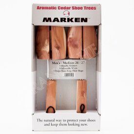 メンズ シューキーパー シダーキーパー MARKEN（マーケン） メンズ用 革靴用 シューツリー ビジネスシューズ ブーツの形状維持に