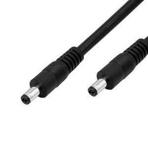dc�d���P�[�u�� 5.5x2.1mm �v���O �I�X-�I�X �v���O�d�������P�[�u�� DVR CCTV�J�����p ����1m 2�Z�b�g(M/M)