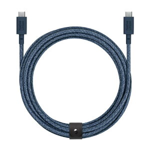 �l�C�e�B�u���j�I��Belt Cable XL 100W ? 10ft (3m) ������ USB-C to USB-C �[�d�P�[�u�� - iPhone 17 / 17 Pro / 17e, iPhone Air, MacBook Pro/Air (M5/