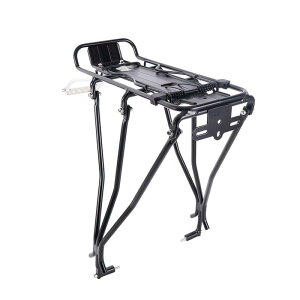 DeeRace 自転車荷台 リアキャリア 荷物ラック 耐荷重45KG バイクラック マウンテンバイク ツーリングキャリア 取り付け簡単