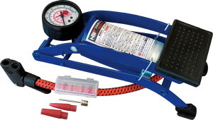 日本ボデーパーツ 空気入れ フットポンプ フットポンプ シングル (英・米・仏対応)BP-S112