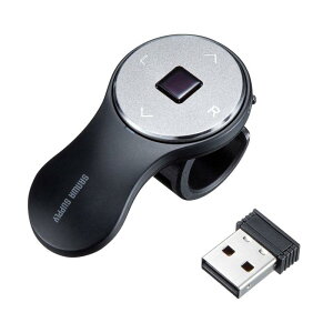 �T�v���C(Sanwa Supply) �����O�}�E�X USB���C�����X�ڑ� �[�d�� ���^ 1200dpi MA-RING2BK �u���b�N