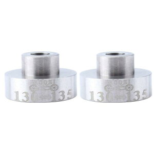 TEHAUX 30 135 変換アダプタ 2個 変換 ステンレス製 シルバー マウンテンバイク 自転車 パーツ 修理 DIY 軽量 耐久性