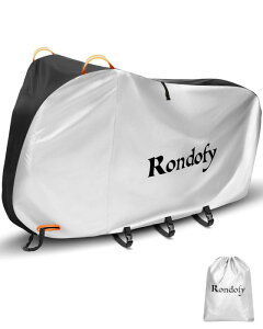 Rondofy ���]�ԃJ�o�[ �h�� ���� �j��ɂ��� �y �g���̂ăo�C�N�J�o�[�ɃT���i��420D ���胂�f���z�ŐV�^ 4�Ӄ����^�b�`�o�b�N�� ����іh�~ �S�V��Ή� �J���� UV���H ����h�~ 29�C���`�܂�