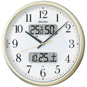 SEIKO CLOCK(�Z�C�R�[�N���b�N) �J�����_�[�����x�v�������_���A�i���O�d�g�|���v(����) KX384S