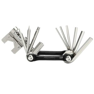 自転車用携帯ツール 多機能 携帯 六角レンチ ソケット 高硬度 持ち運び便利 折りたたみ式携帯工具 ロードバイククロスバイク