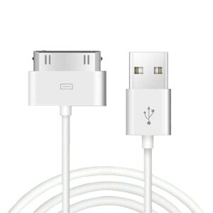 USB�[�d�P�[ �u�� i-Pod�P �[�u�� Dock�P�[�u�� �����h�b�N�R�l�N�^�[ �f�[�^�P�[�u�� �[�d�E�f�[�^�]�� i-Phone4/4S/3GS/3G/i-Pad�ȂǑΉ� 1m
