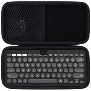 �ی�P�[�X�ɓK������PEBBLE KEYS 2 K380sGR ���^ �y�� ���^ Bluetooth Logi Bolt ���C�����X�L�[�{�[�h