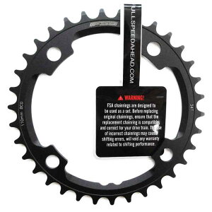 FSA(エフエスエー) 自転車 パーツ 部品 チェーンリング CR RD PBOX/SLK A9 110x34 N11 WB139 371-0086002050