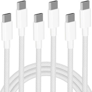 MFi�F�� USB Type C�P�[�u�� 60W �}���[�d 1.8M 3�{�Z�b�g �[�d�P�[�u�� �^�C�vc �f�[�^�]���f�[�^�]�� �f���h�~ ���ϋv�i�C����for iPhone 16/15 Pro/Plus/Pro Max MacBook iPad Gal