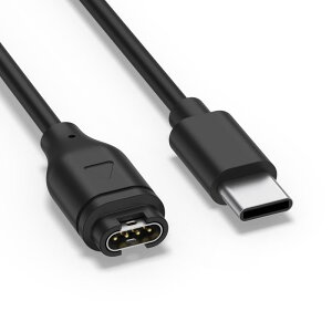 for �K�[�~���p�[�d�P�[�u�� USB C �Ή� Garmin Watch Fenix 8 7 7S 7X 6 6S 6X �AForerunner 945 245�AVivoactive 4 3 �[�d�� 1m