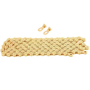 �}�E���e���o�C�N 10���`�F�[�� 116�����N 1/2�C���`x11/128�C���` ���]�ԃ`�F�[�� �S�[���h