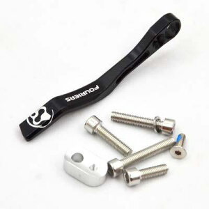 FOURIERS ロードバイク 自転車 チェーンキャッチャー 自転車パーツ ブラック chain guide road black