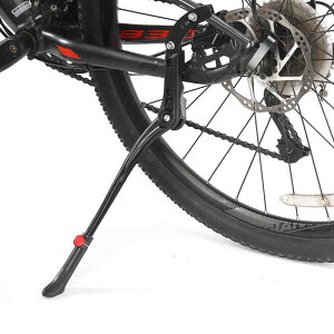 ALLVD 自転車キックスタンド アジャスタブル サイドスタンド24-29インチ対応 二点固定式 自転車用スタンド 長さ調節可能 アルミ合金製 二点固定式 簡単取り付け ロードバイク/クロスバイク/