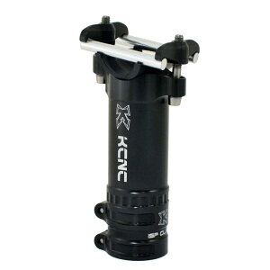 KCNC SP-9 ISP Majestic Seat Clamp 34.9/100mm Zero offset w/Ti Bolt, Black, SP9-349-100-BK, SK2273-N