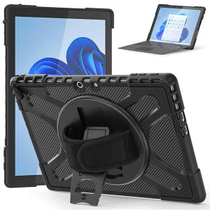 �^�u���b�g�P�[�X Surface Pro9/10/11 Pro8 Go4 ���p �ϏՌ� �X�^���h�@�\ �n���h�X�g���b�v�t�� PC TPU �S�ʕی� �����h�~ ���h�~ �u���b�N ���b�h �u���[ ���� ���F ���� ��� rugged �Ռ��z�� �n�[�h�P