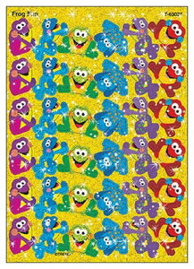 �g�����h ���ق��уV�[�� �L���L�� �J�G�� �V�[�� 72�� Trend Sparkle Stickers Frog Fun T-63027