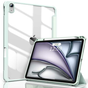 iPad Air 11�C���` (M3/M2) �P�[�X 2025/2024 iPad Air ��5����/��4���� �P�[�X 2022/2020 10.9�C���` ���� �A�N���� �J�o�[ Apple Pencil Pro/USB-C/2 ���C�����X�[�d�Ή�