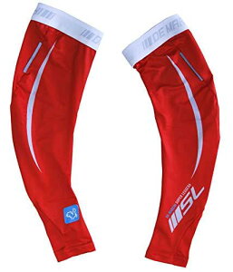 f}L De Marchi ] [hoCN NVbN C^A SL ARM WARMERS RED LTCY 8020391303070