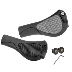 GORIX(ゴリックス) 自転車グリップ グリップ 衝撃吸収 サイクルグリップ エルゴグリップ カスタマイズ グリップ交換 自転車 グリップ ロックオン クロスバイク mtb ミニベロ 電動自転車など他