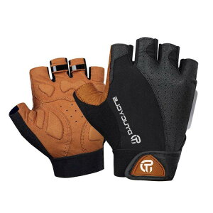 サイクルグローブ 春夏用 自転車 指切り グローブ パッド付 メッシュ生地 滑り止め 脱着簡単 衝撃吸収 吸汗速乾 男女兼用 ロードバイク サイクリング 手ぶくろ フルフィンガー L