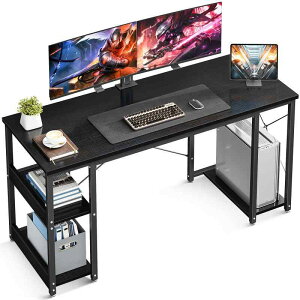 AODK p\RfXN Q[~OfXN 120/140cm CPUVFtt[bNt fXN  pcfXN ?q computer desk ubN