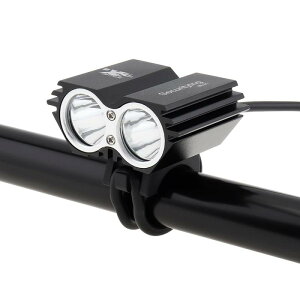 SecurityIng 自転車 ライト 700ルーメン 明るい ロードバイク ライト USB充電式 8.4V 4800mAhバッテリー 4調光モード IPX5防水 アルミ合金製 取付簡単 夜間走行・通学通勤・登山に最適