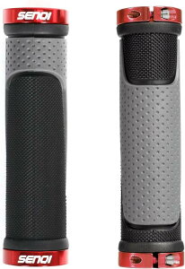 S SENQI 自転車グリップ ハンドルグリップ 滑り止めゴム製 軽量 MTB BMX マウンテンバイク 折りたたみ式自転車 クロスバイクに対応 130mm90mm 内径22.2mm