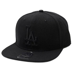 【B-SRS12WBP-BKC】DODGERS SURE SHOT 47BRAND CAPTAIN BLACK フォーティーセブン 47BRAND ベースボール CAP 帽子 MLB LA ドジャース つば カーブ 正規品