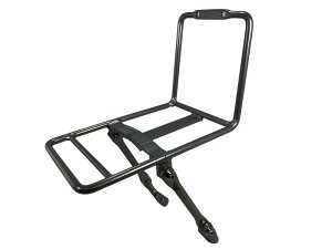 FOGLIA(フォグリア) フロントキャリヤ 26型−700C用 BK スポーツバイク クロスバイク 黒 荷台 自転車