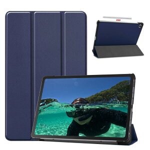 For Galaxy Tab S6 Lite(Wi-Fi) 10.4�C���` �p�̃J�o�[ �X�^���h�@�\�t�� �ی�P�[�X 2023�N����SM-P613NZAAXJP �p�̃^�u���b�g �P�[�X �J�o�[ �y�� ���^ ���U�[ �O�܃X�^���h �I�[�g�X���[�v�@�\ �S