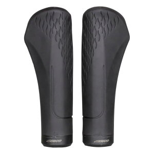 GORIX(ゴリックス)自転車グリップ クロスバイク グリップ エルゴ べたつきにくい素材/ソフト ミニベロ mtb (GWR JEDi8 エルゴグリップ) ハンドルグリップ ロックオン 衝撃吸収 滑り止め 自転車 サ