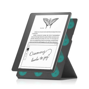 Kindle Scribe �P�[�X �J�o�[ 34cm �d�q���� ���[�_�[ PU���U�[ ���C�z���� �V���v�� �u���b�N �p�[�v�� �l�C�r�[ �O���[ �s���N�n �V�A��