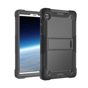 �^�u���b�g�P�[�X �X�^���h�t�� �V���R�� �S�ʕی� �ϏՌ� Samsung Tab A7 Lite T220 T225 87�C���` �u���b�N �O���[ �~���g�O���[�� ���[�Y�S�[���h ���b�h3